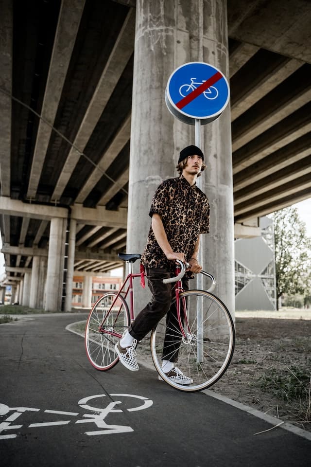 Vélo - signalisation de piste cyclable