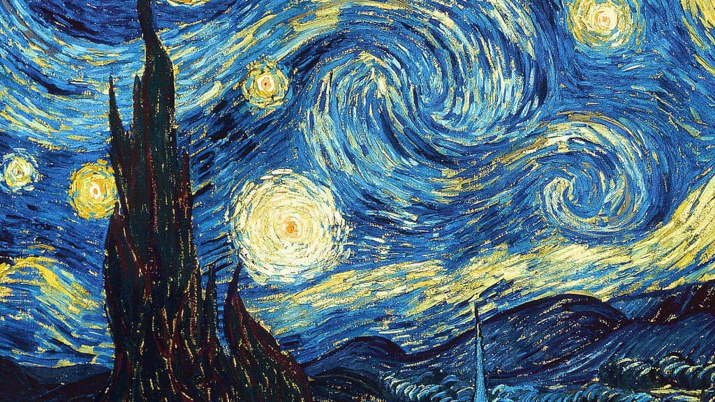 Van Gogh - Ciel étoilé